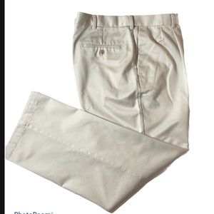 Haggar Light Cream Classic Fit Dress Pants 40x31